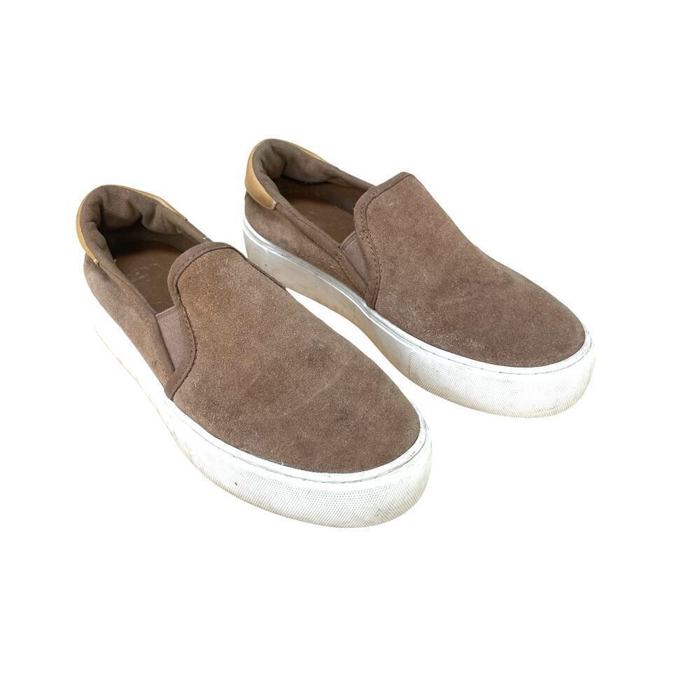 UGG Brown Suede Slip-On Sneakers Women’s 6.5